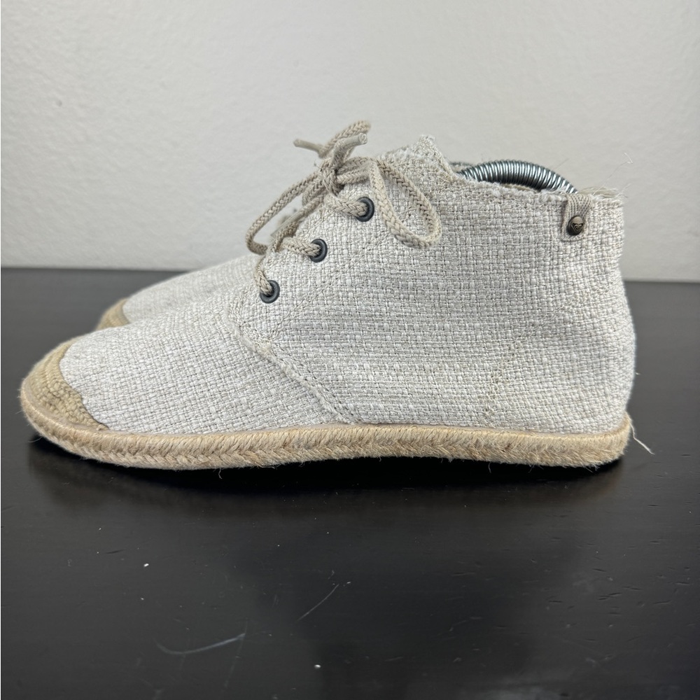 Size 7.5- Roxy Burlap Fashion Booties